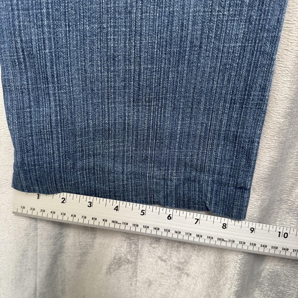 Gloria Vanderbilt Jeans Womens 10 Short Blue Denim Stretch Straight Leg Mid Rise - Picture 13 of 15